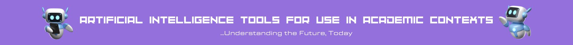 AI in Academia banner image