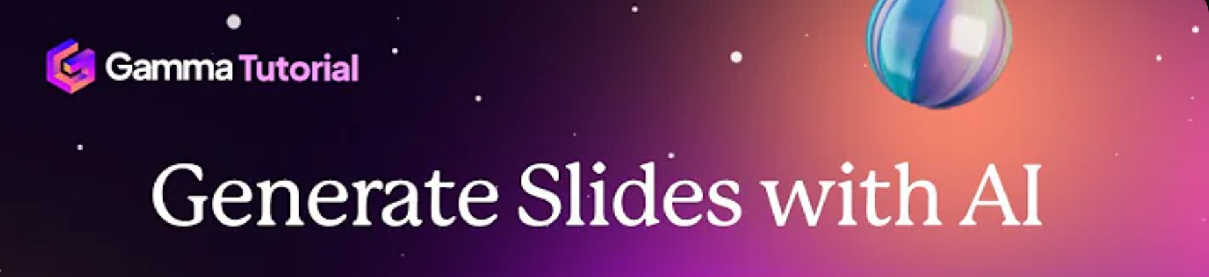 A logo for Gamma.app